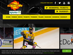 'vienna-capitals.at' screenshot