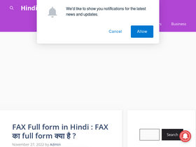 'hindibulk.in' screenshot