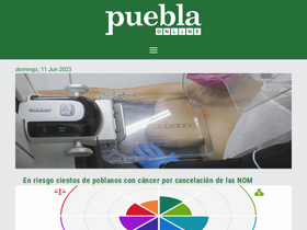 'pueblaonline.com.mx' screenshot