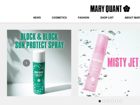 'maryquant.co.jp' screenshot