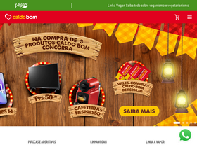 'caldobom.com.br' screenshot