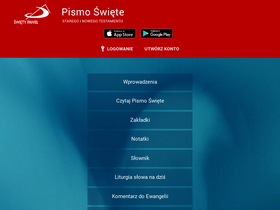 'pismoswiete.pl' screenshot