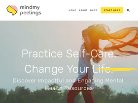 'mindmypeelings.com' screenshot