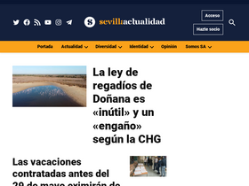 'sevillaactualidad.com' screenshot