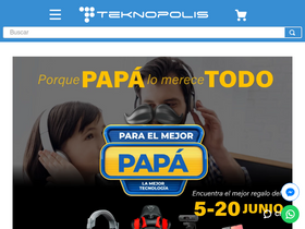 'teknopolis.co' screenshot