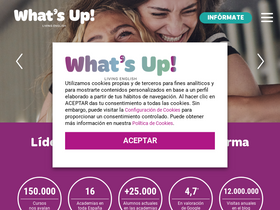 'whatsup.es' screenshot