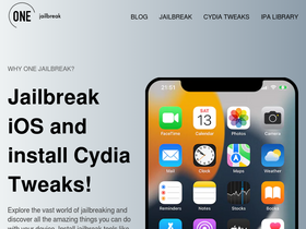 'onejailbreak.com' screenshot