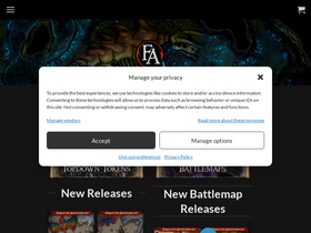 'forgotten-adventures.net' screenshot