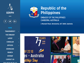 'ausdev.philembassy.org.au' screenshot