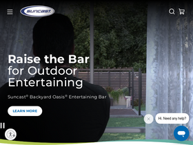 'suncast.com' screenshot