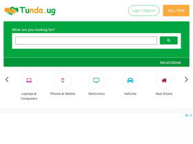 'tunda.ug' screenshot
