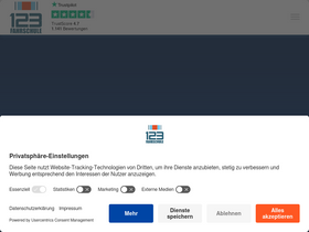 '123fahrschule.de' screenshot