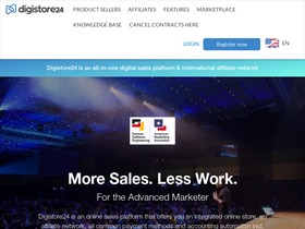 'digistore24.com' screenshot
