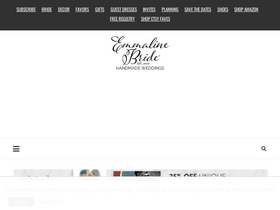 'emmalinebride.com' screenshot
