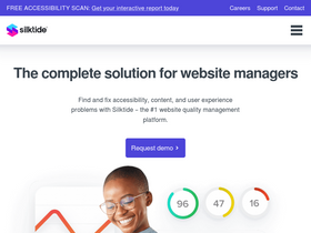 'silktide.com' screenshot