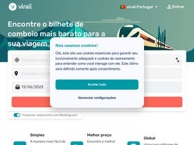 'virail.pt' screenshot