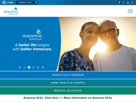 'aveanna.com' screenshot