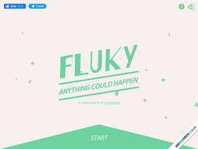 'fluky.io' screenshot