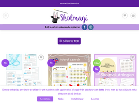 'skolmagi.nu' screenshot