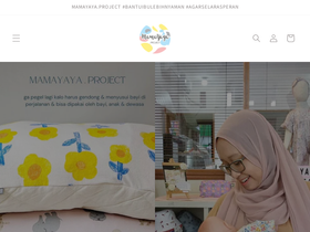 mamayayaproject.com homepage screenshot