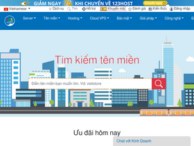 '123host.vn' screenshot