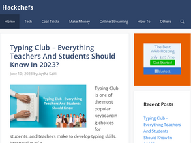 'hackchefs.com' screenshot