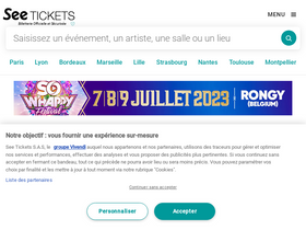 'digitick.com' screenshot