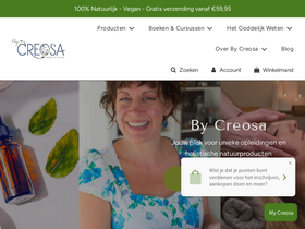 bycreosa.com homepage screenshot
