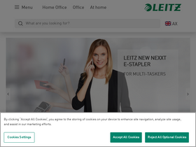 'leitz.com' screenshot