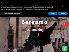 'visitbergamo.net' screenshot