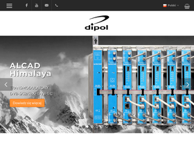 'dipol.com.pl' screenshot