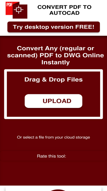 convertpdftoautocad.com