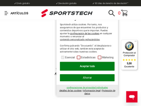 'sportstech.es' screenshot