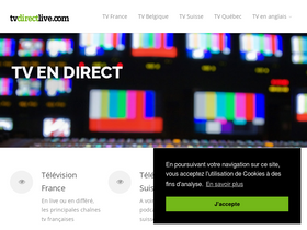 'tvdirectlive.com' screenshot