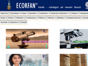 'ecorfan.org' screenshot