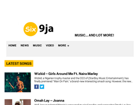'six9ja.com' screenshot
