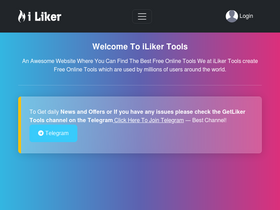 'iliker.net' screenshot