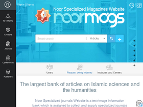 'noormags.ir' screenshot