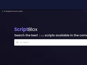 'scriptblox.com' screenshot