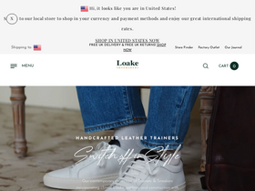 'loake.com' screenshot
