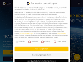 'captrader.com' screenshot
