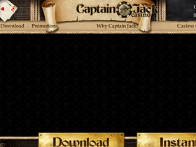 'captainjackcasino.com' screenshot