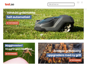 'test.se' screenshot