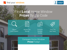 'findyourwindows.com' screenshot