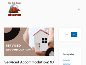 'redrockscenicbyway.com' screenshot