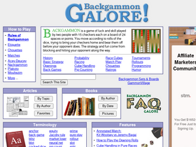 'bkgm.com' screenshot