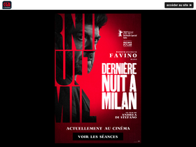 'cgrcinemas.fr' screenshot