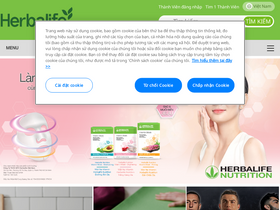 'herbalife-vietnam.com' screenshot