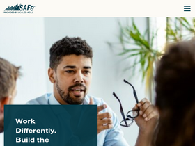 'scaledagile.com' screenshot