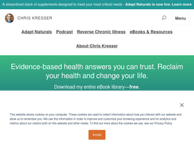 'chriskresser.com' screenshot